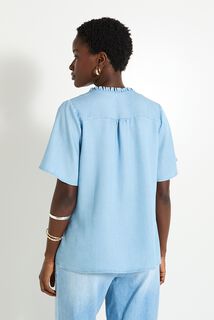 Blouse en lyocell femme