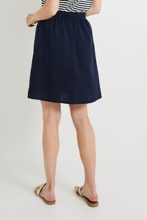 Jupe gaze de coton femme