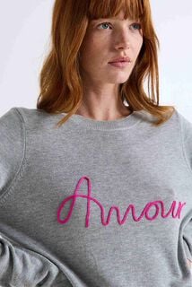 Pull col rond femme
