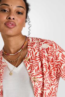 Veste bomber imprimée femme