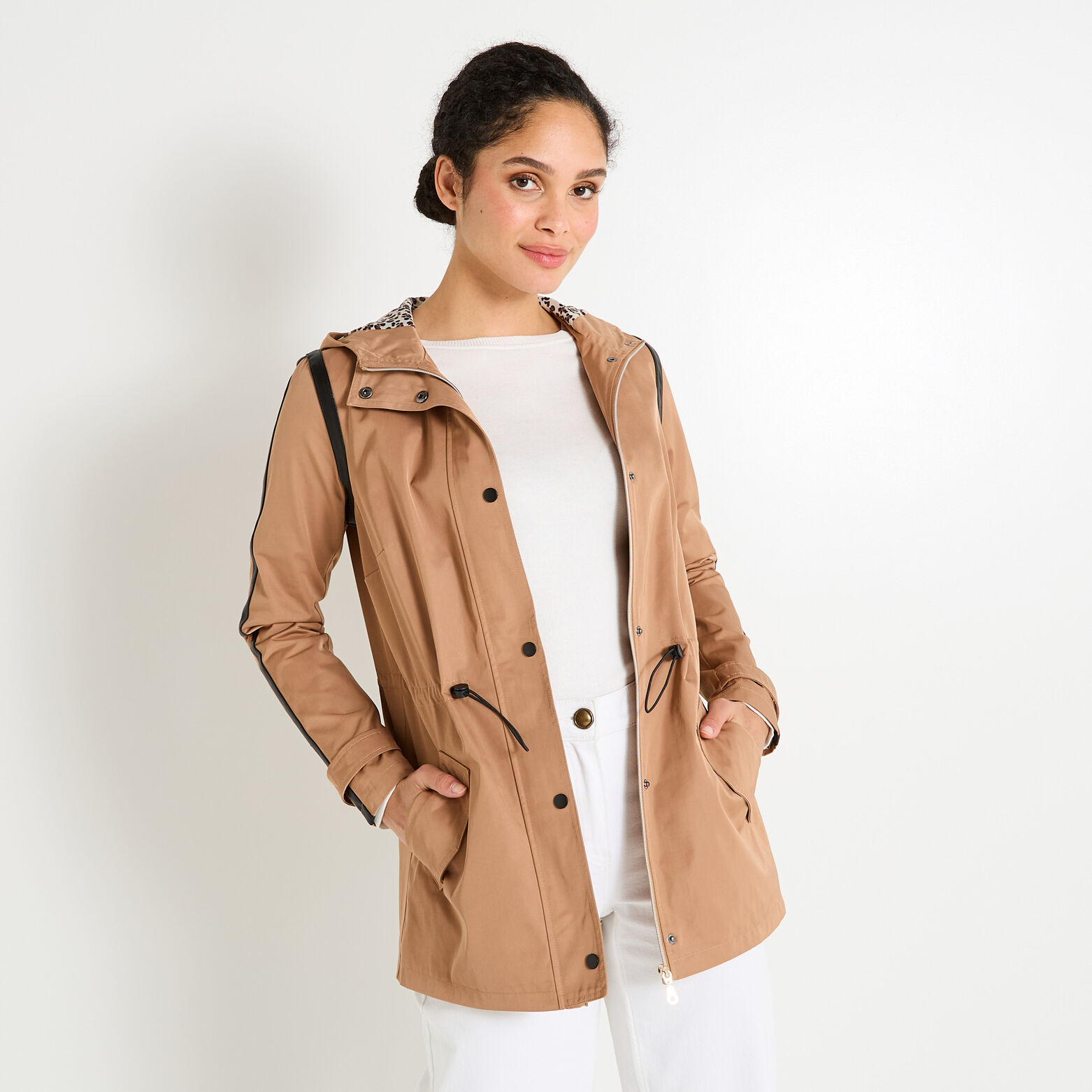 Parka déperlante femme