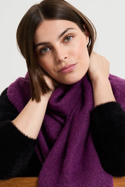 Écharpe unie femme