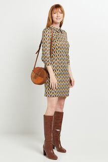 Robe en maille jacquard