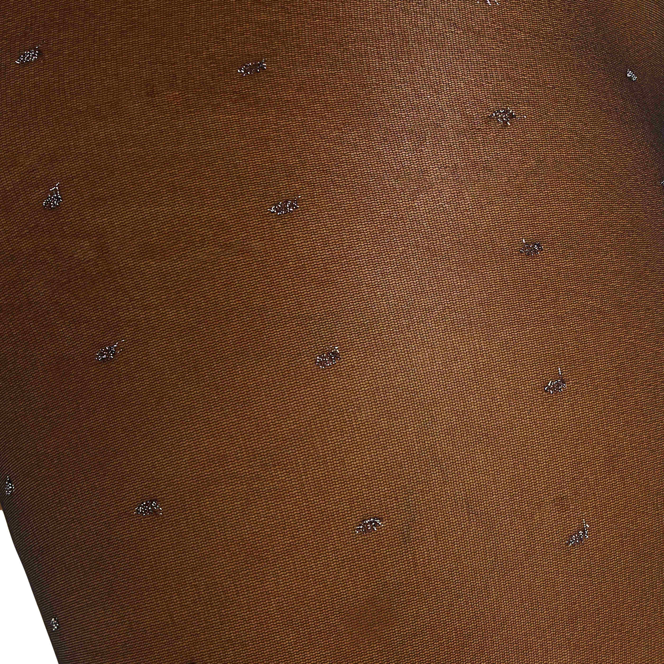 Collant fantaisie &agrave; pois femme