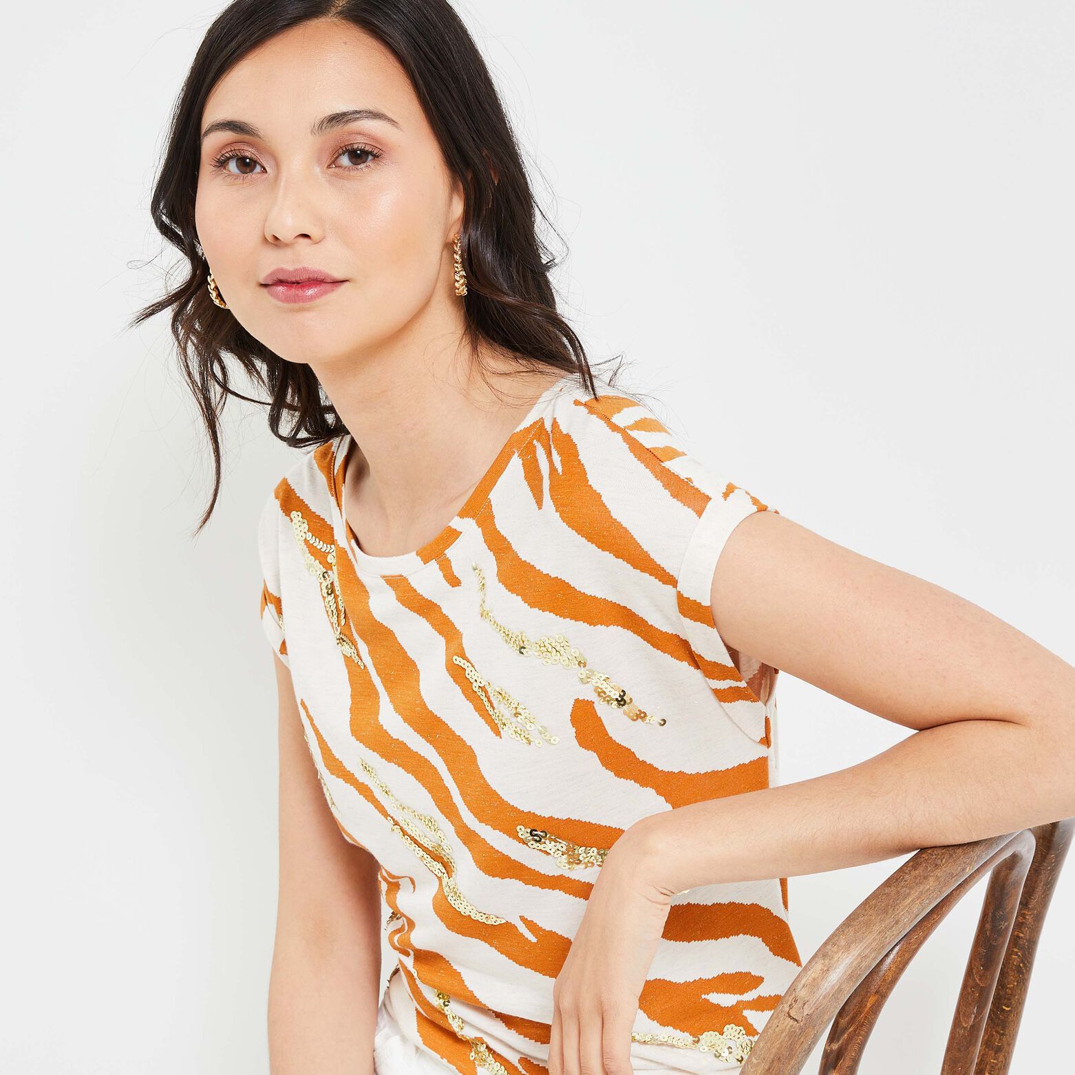 Tshirt imprimé femme