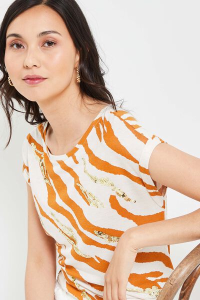 Tshirt imprimé femme
