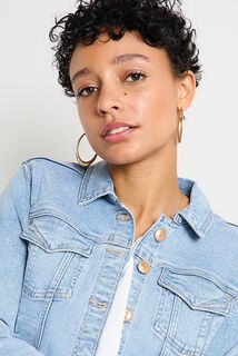 Veste en denim femme