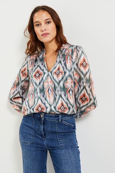Blouse imprimée femme