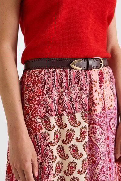 Ceinture style western femme