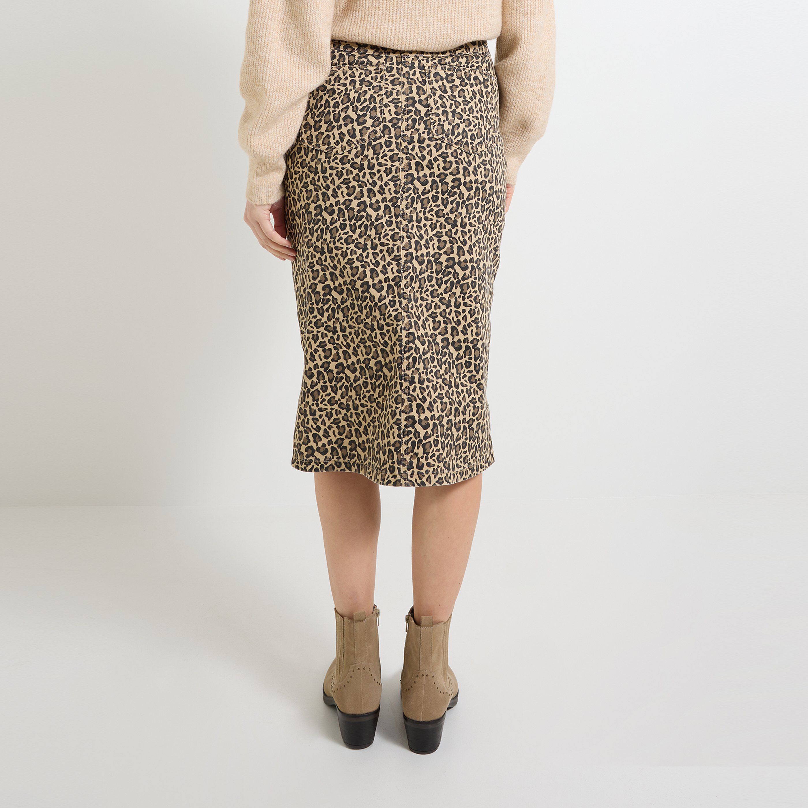 Jupe mi-longue femme