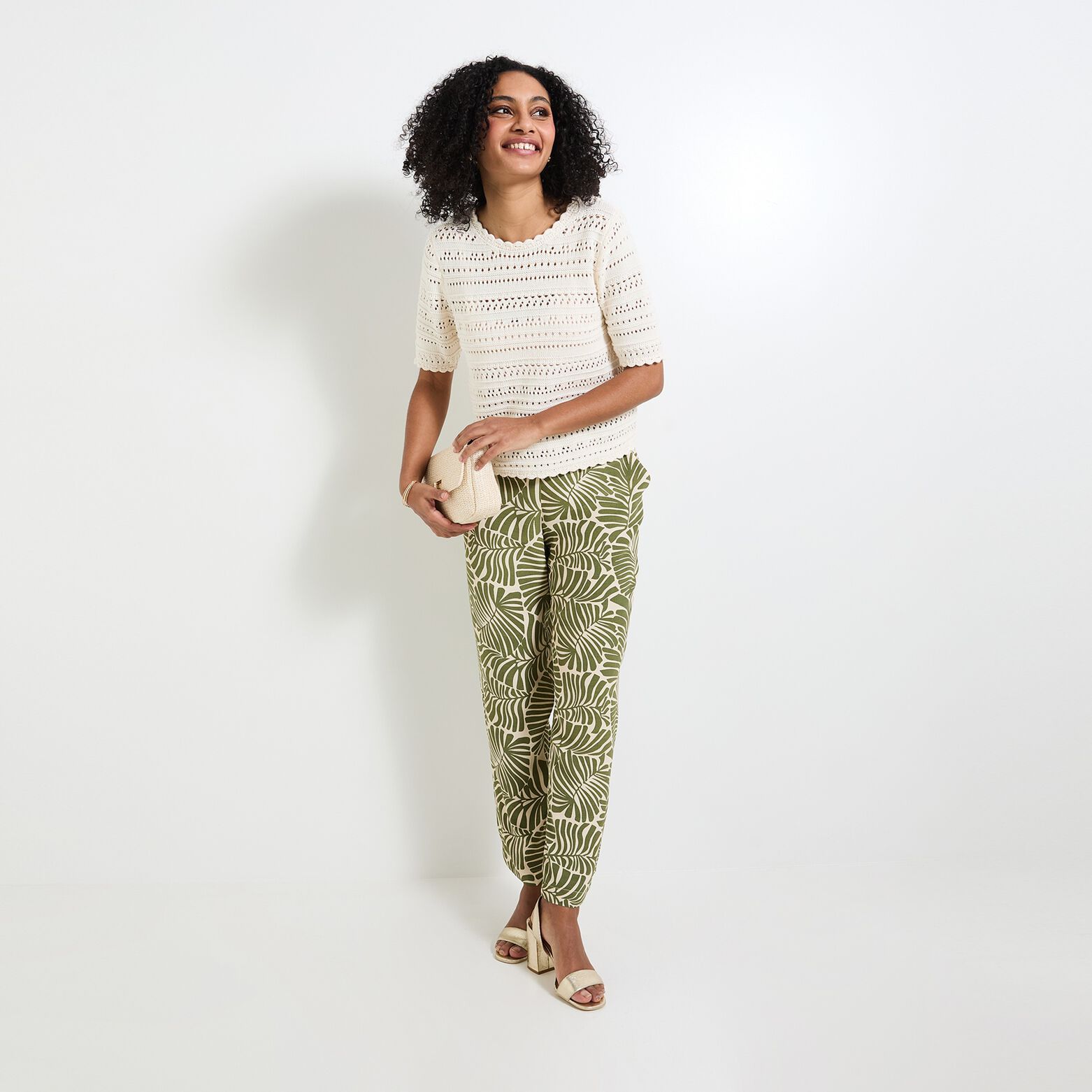 Pantalon fluide femme