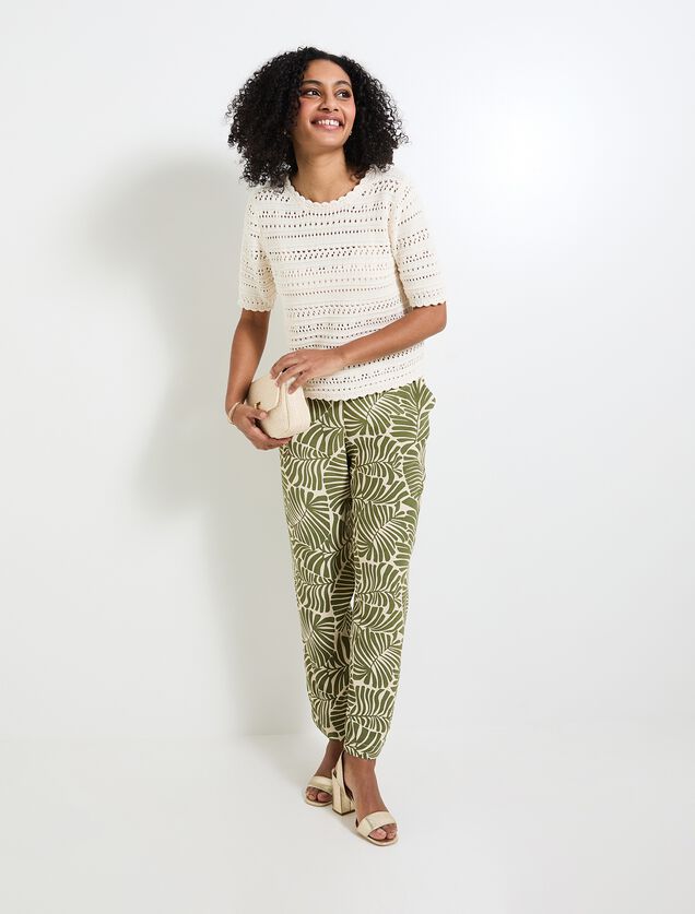 Pantalon fluide femme