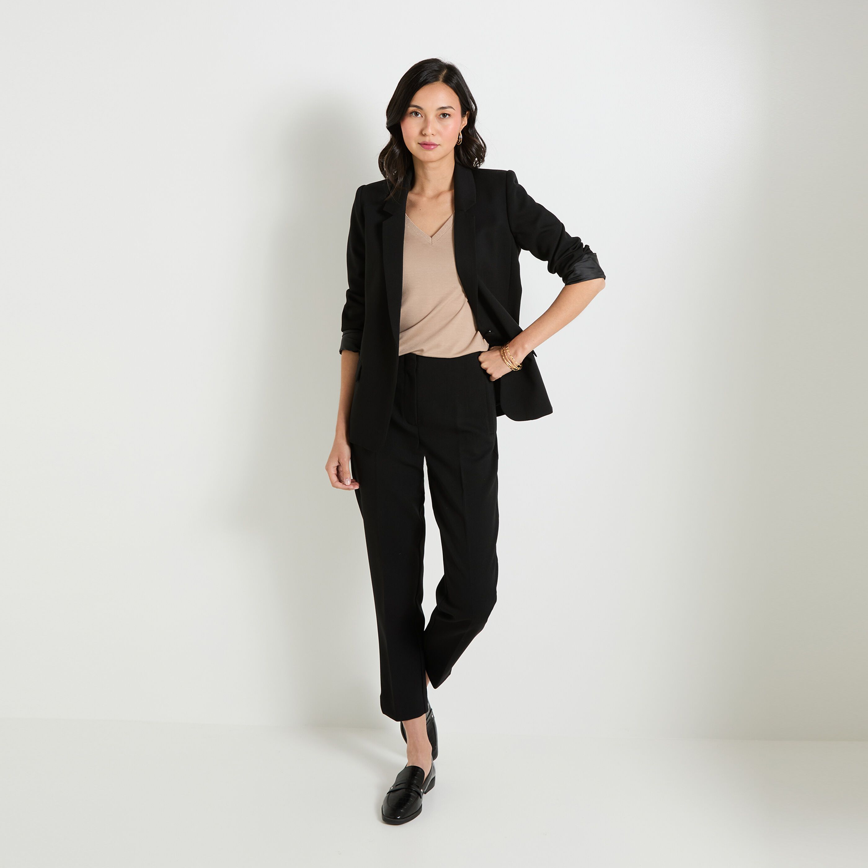 Veste col tailleur femme