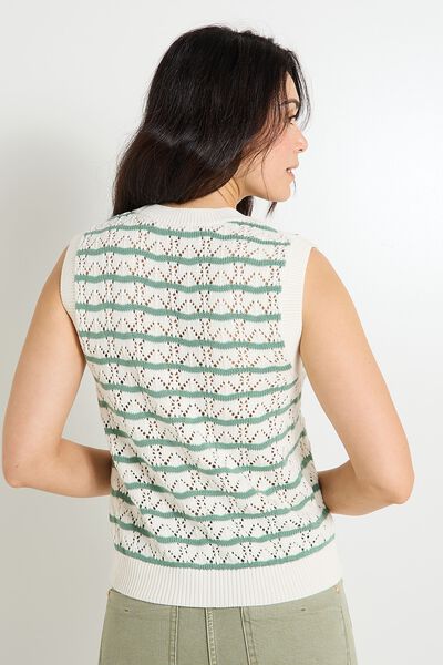 Gilet manches courtes femme