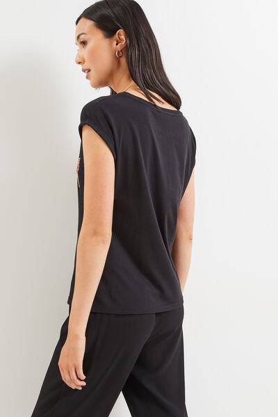 Tshirt à message femme