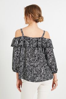 Blouse épaules dénudées femme