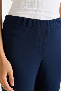 Pantalon fluide en maille femme