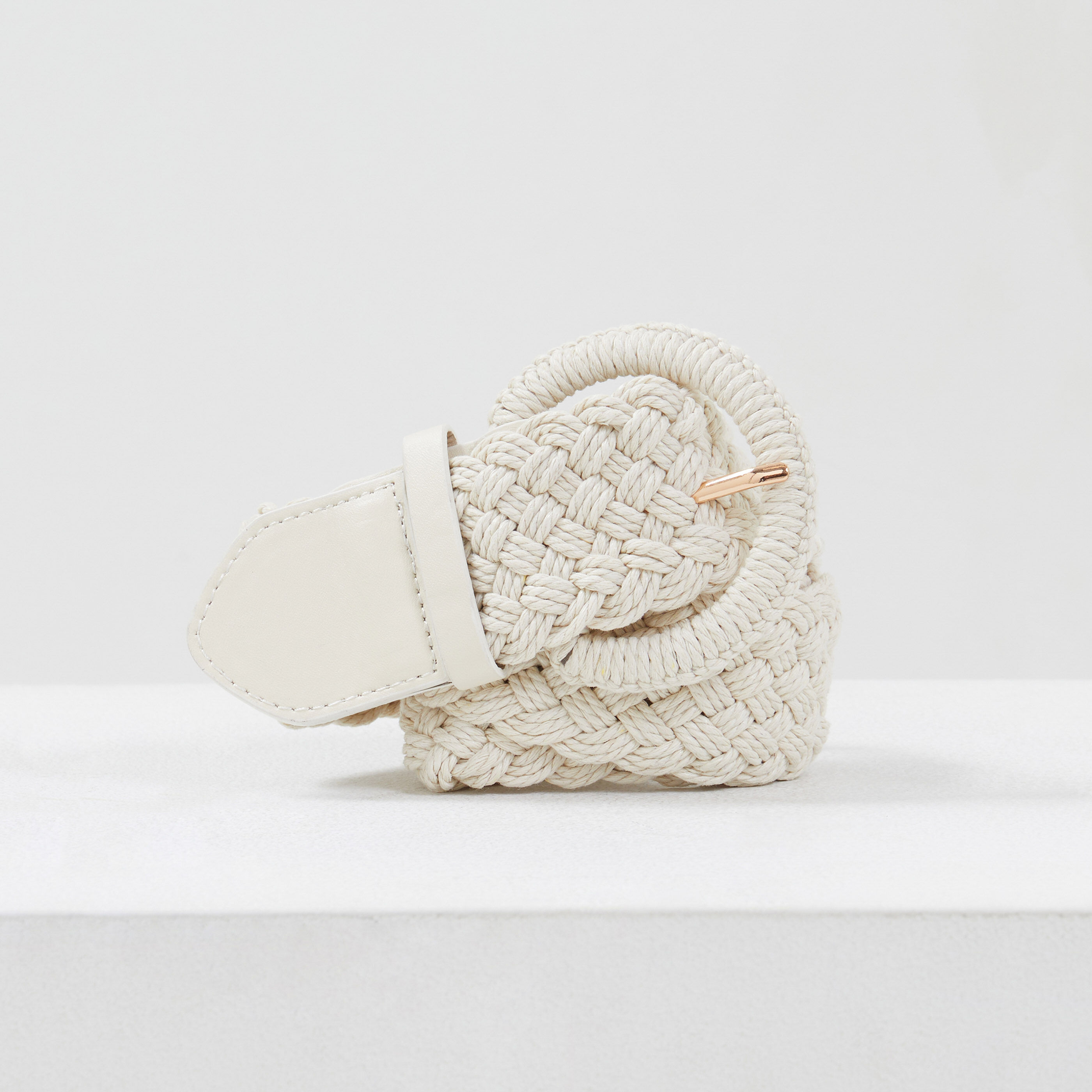 Ceinture tress&eacute;e femme