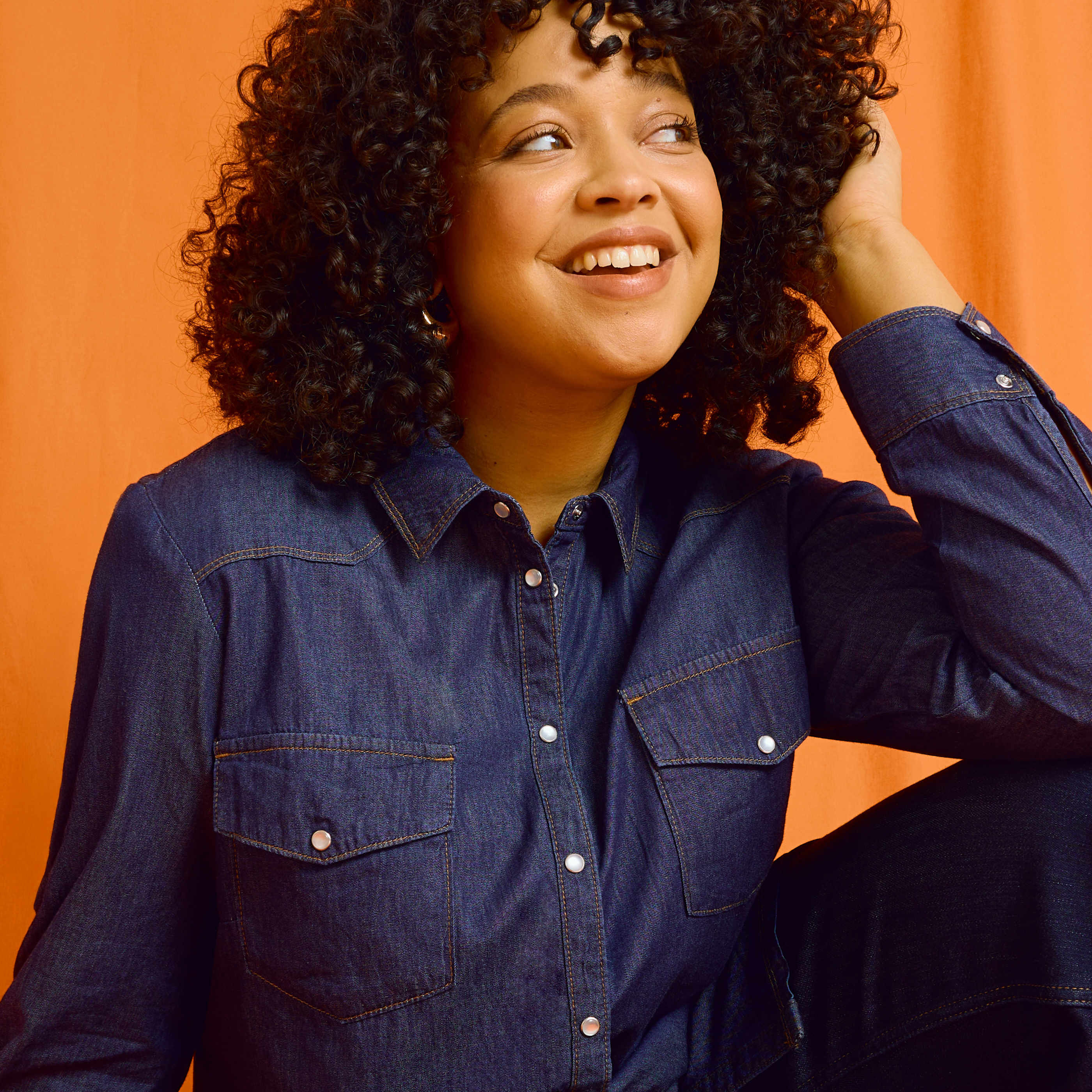 Chemise en jean femme