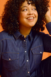 Chemise en jean femme