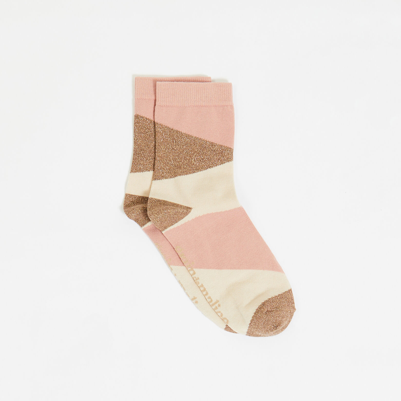 Chaussettes color block femme