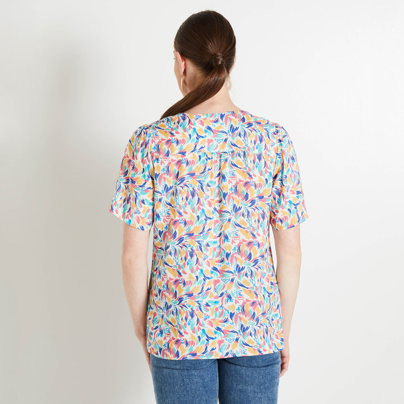 Blouse imprimée femme