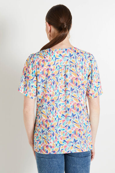Blouse imprimée femme