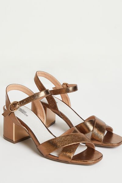 Sandales irisées femme