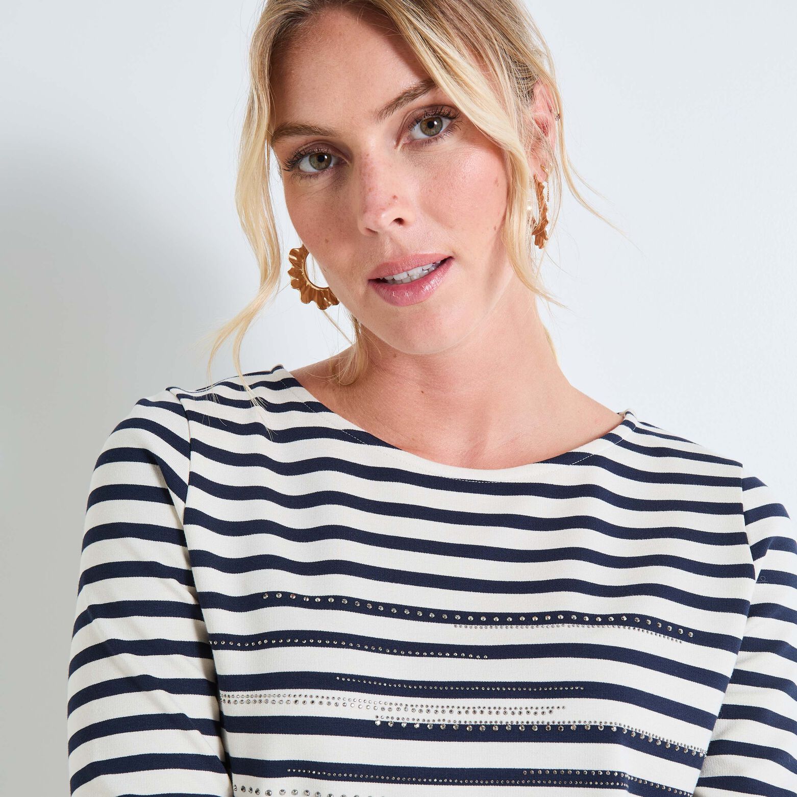 T-shirt mariniere femme