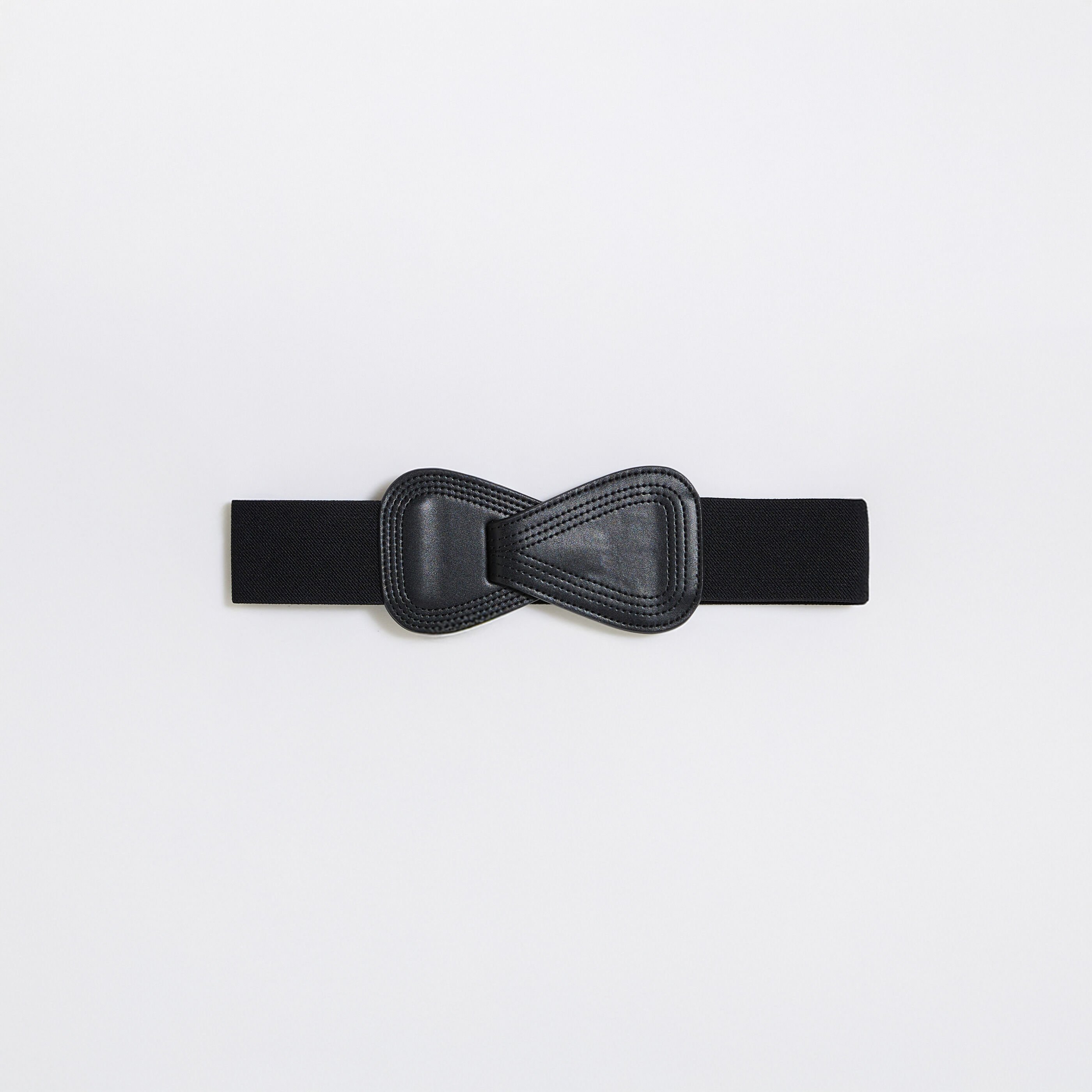 Ceinture large &eacute;lastiqu&eacute;e femme