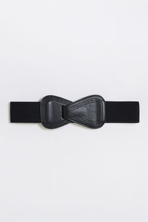 Ceinture large élastiquée femme