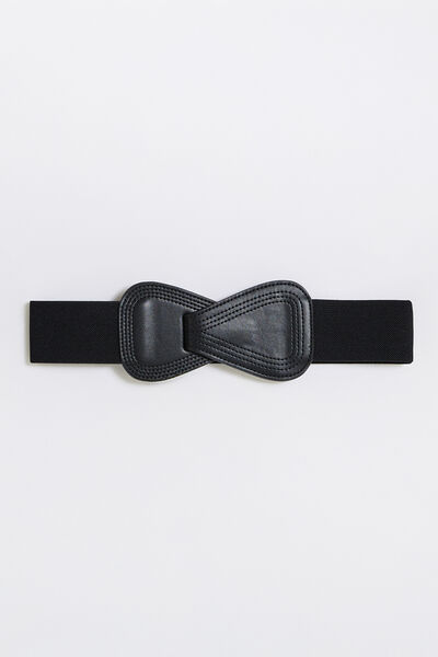 Ceinture large élastiquée femme