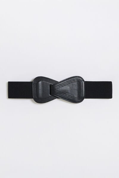 Ceinture large élastiquée femme