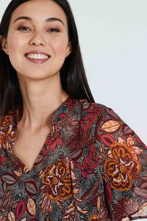 Blouse imprimée femme