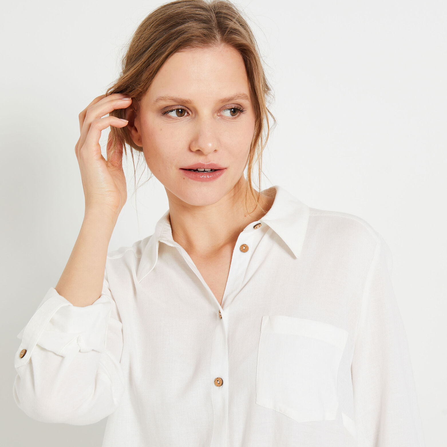 Chemise oversize femme