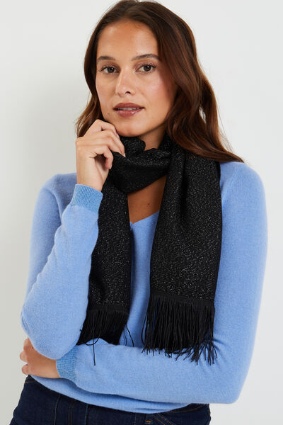 Echarpe pailletée femme