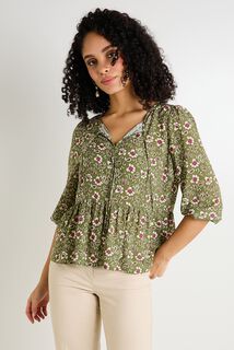 Blouse imprimée femme