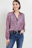Blouse satinée femme