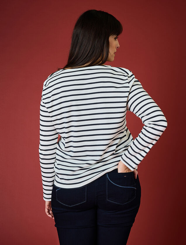 T-shirt marinière femme