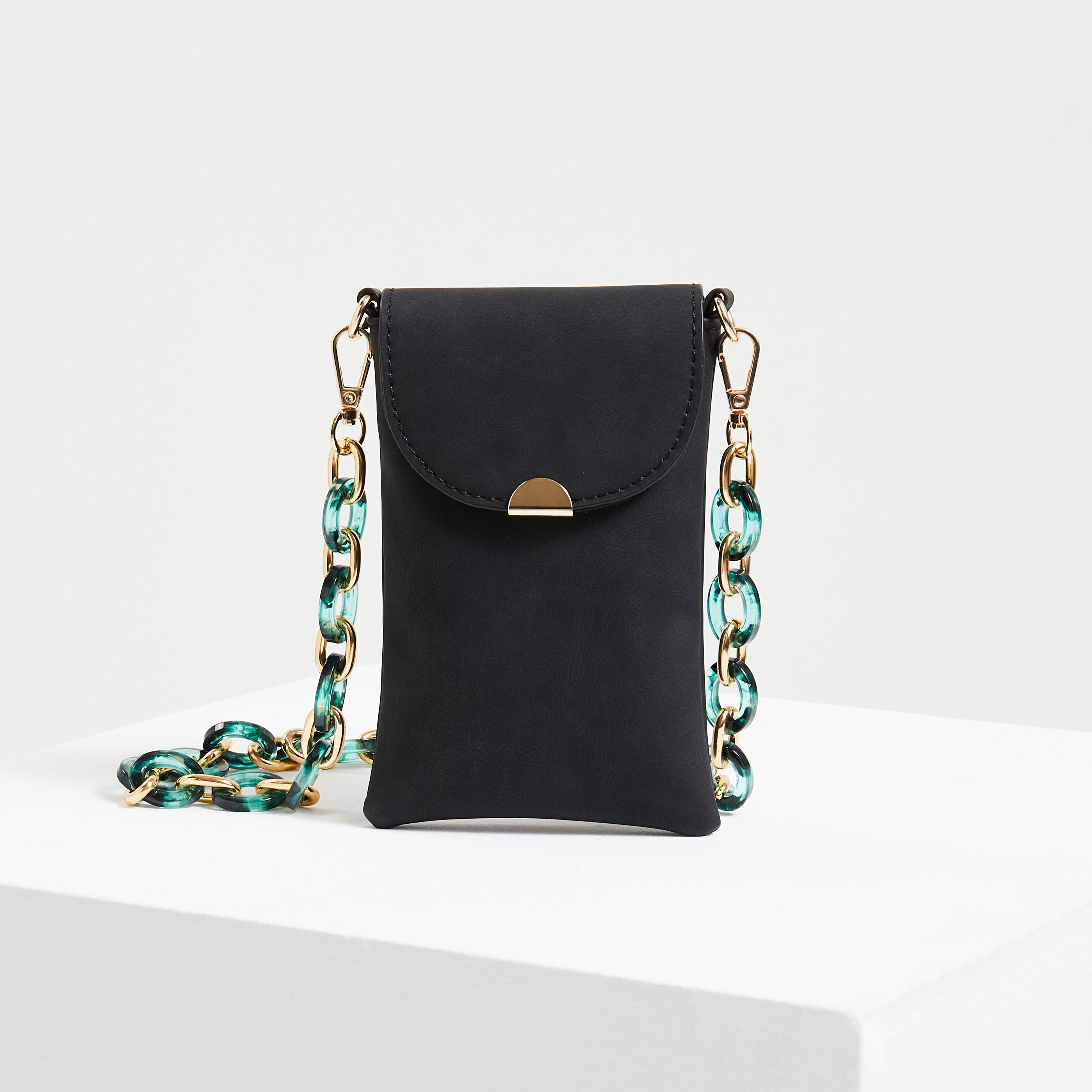Pochette de t l phone avec chaine Graindemalice