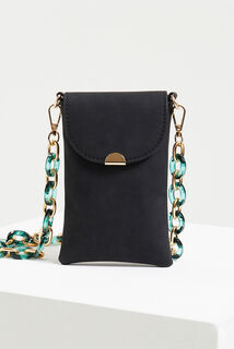 Pochette de téléphone avec chaine