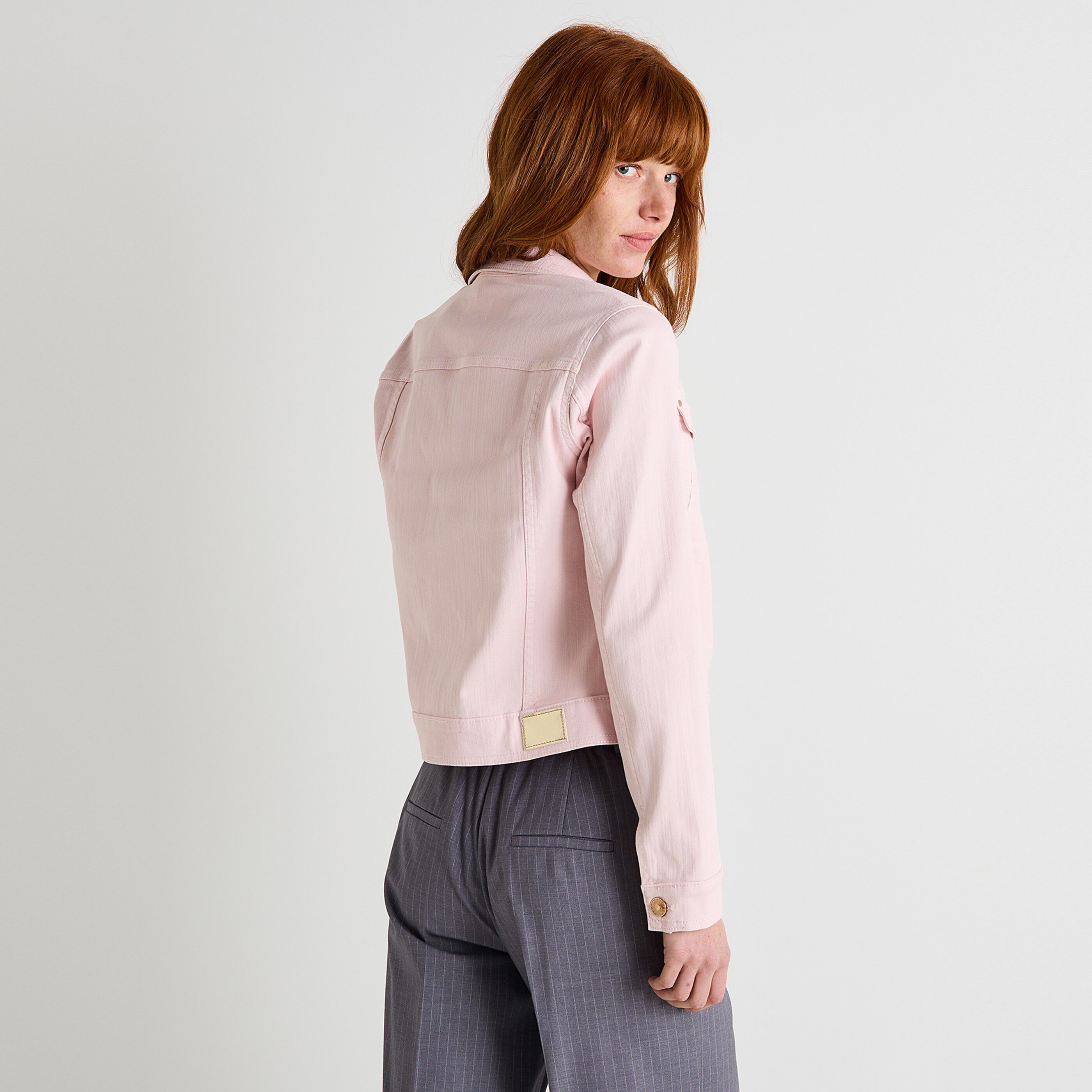 Veste en jean femme