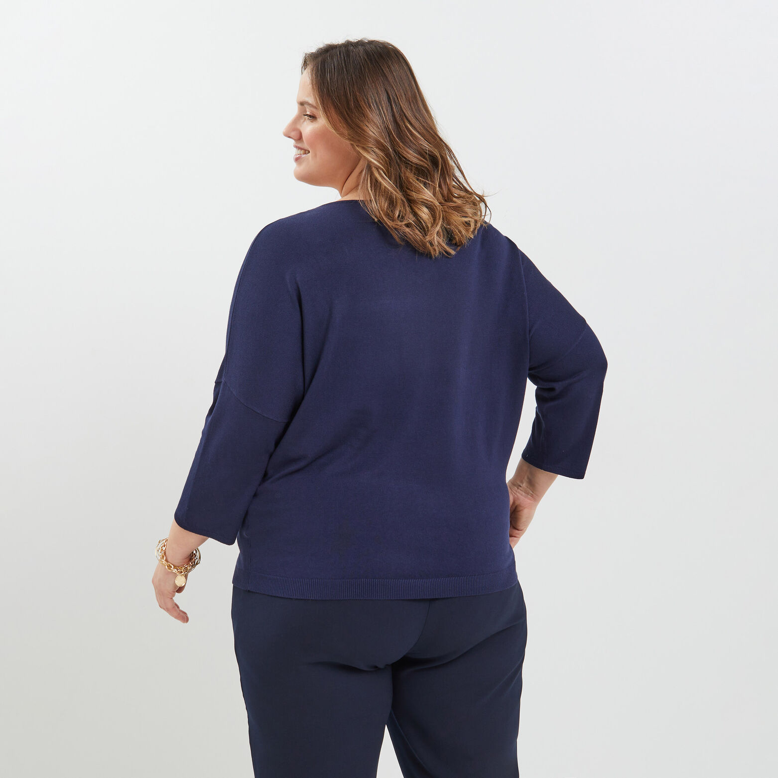 Pull message femme