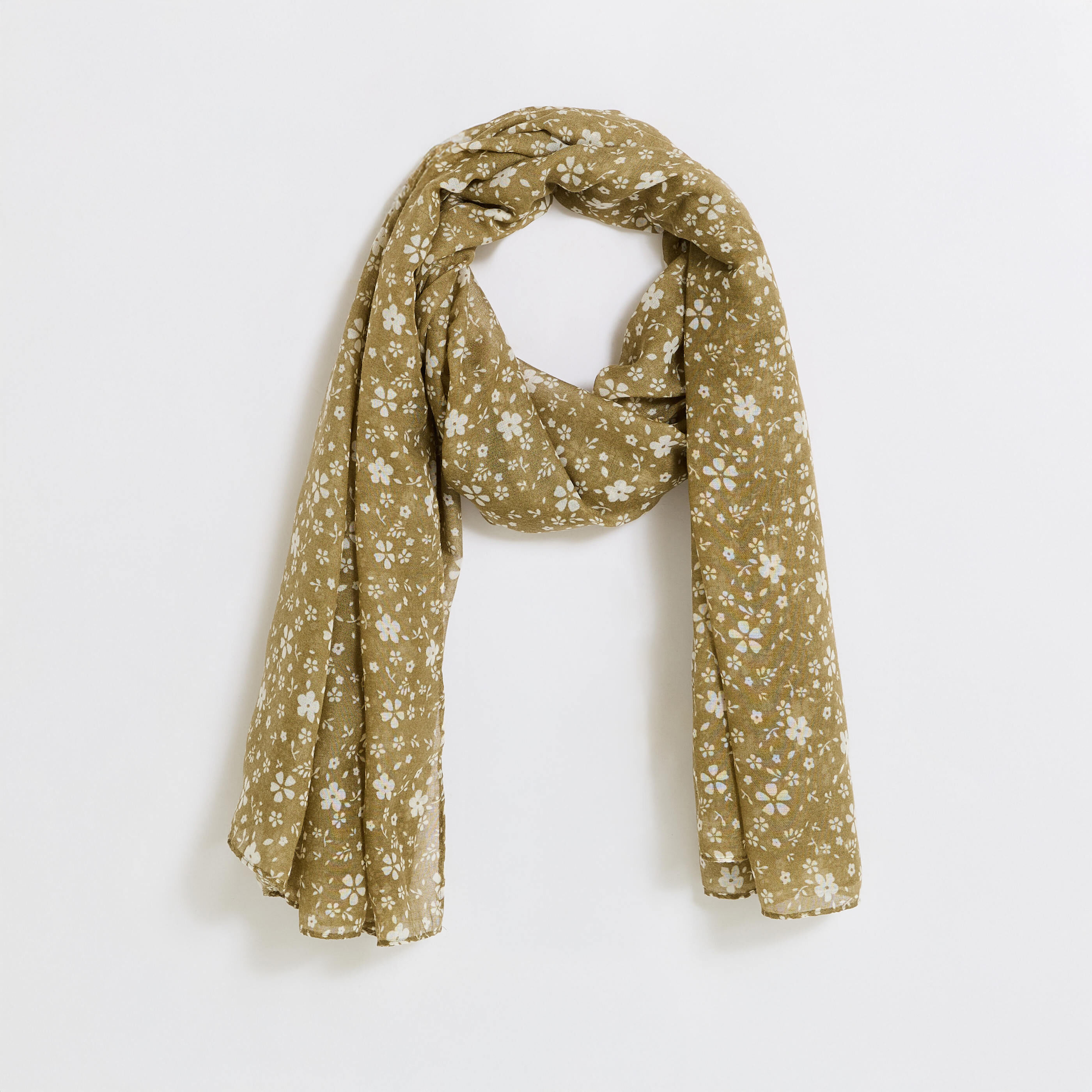 Etole imprim&eacute; fleuri femme