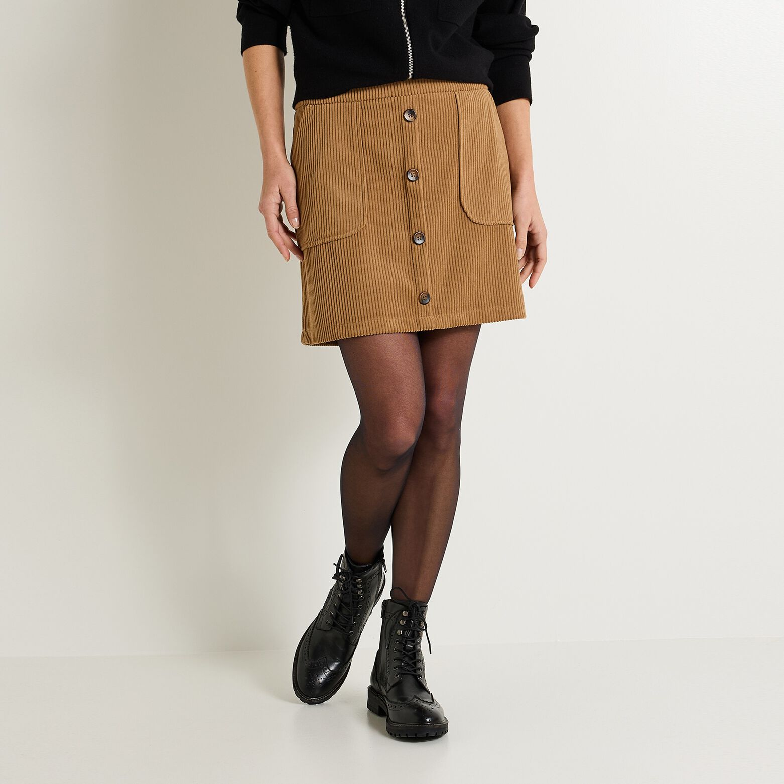 Jupe velours femme