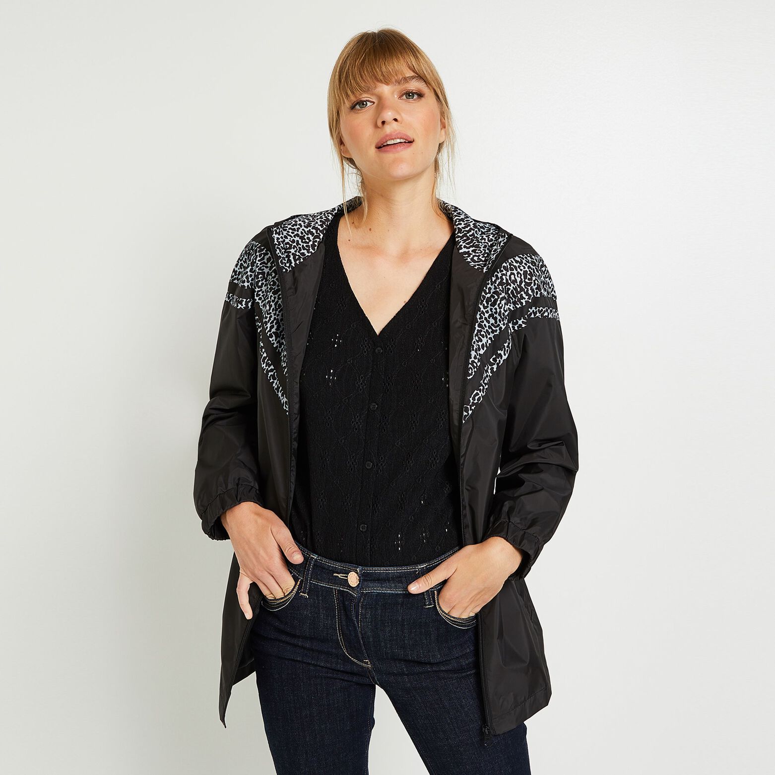 Manteau léger déperlant femme