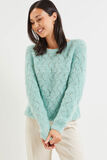 Pull maille ajourée femme 