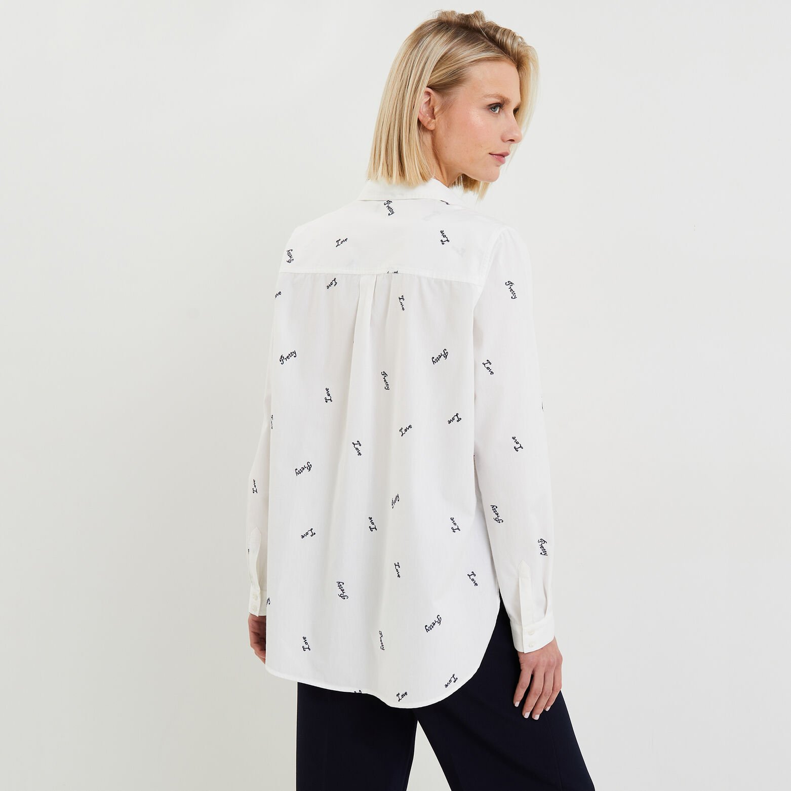 Chemise oversize femme