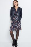 Robe col V femme