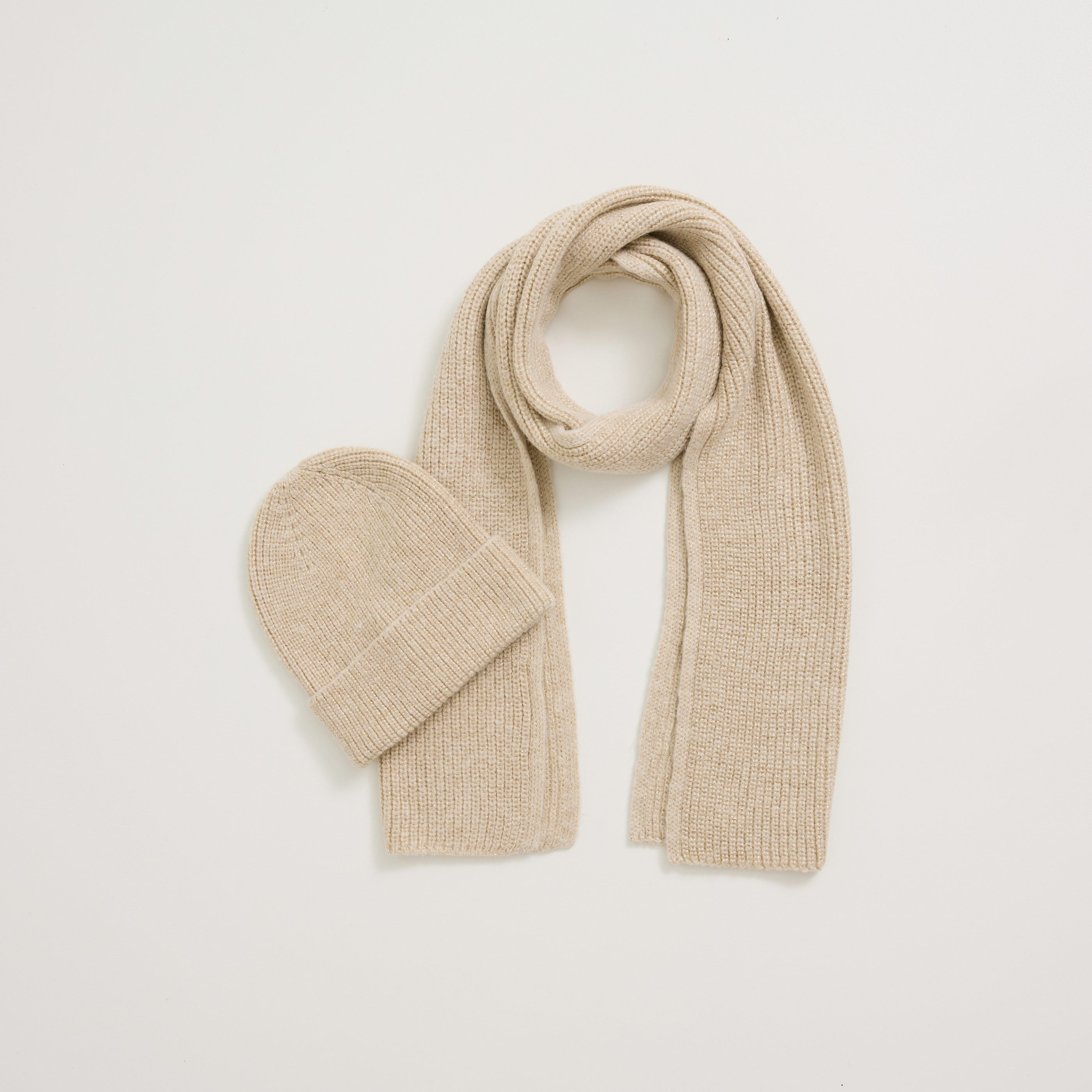 Coffret cadeau &eacute;charpe et bonnet femme